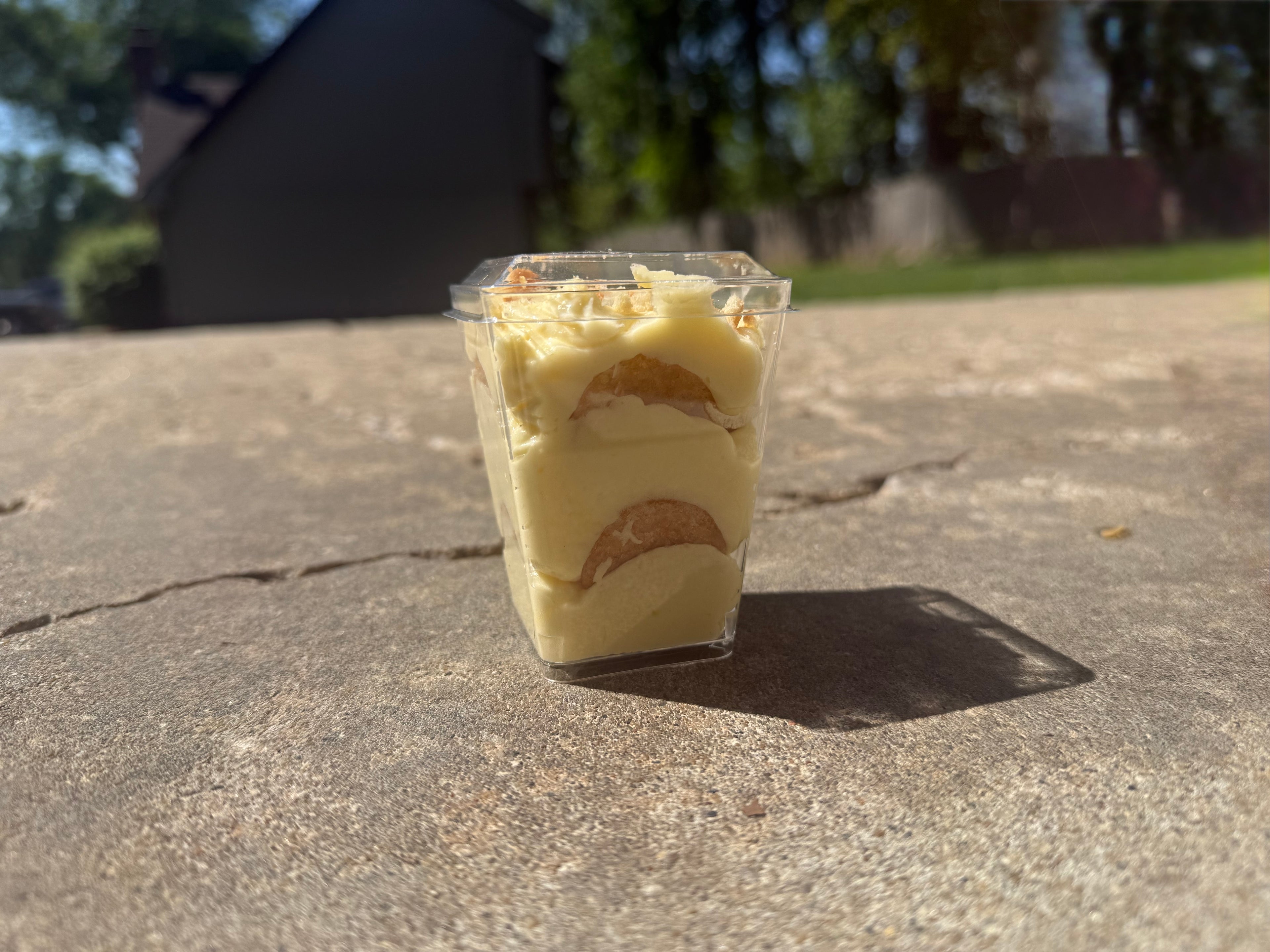 Banana Cookie Pudding