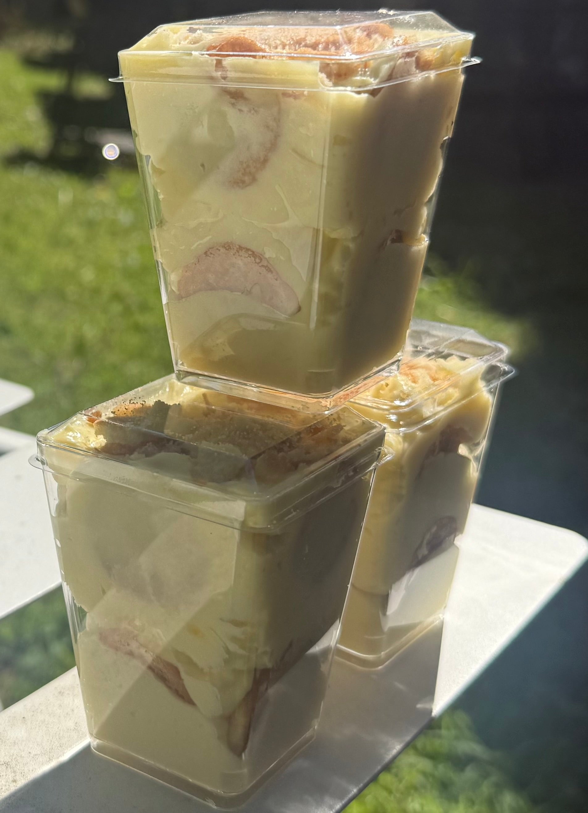 Banana Cookie Pudding