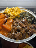 Beef Tip Cornbread Bowl